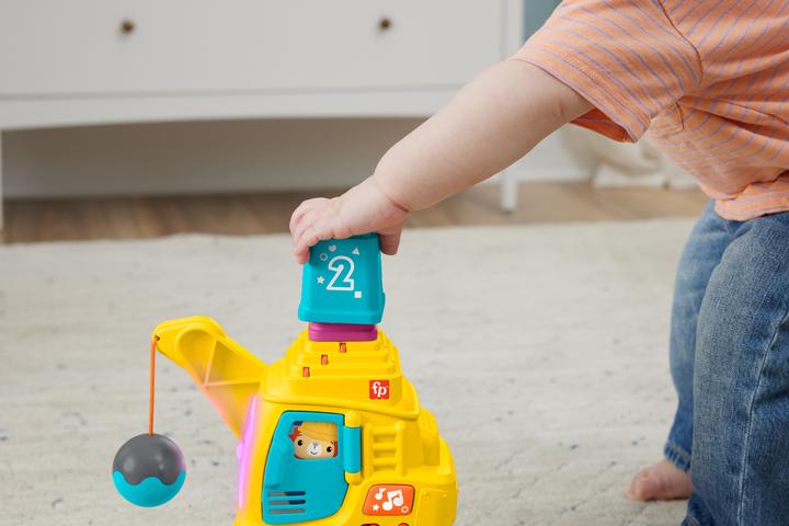 Image du produit Fisher-Price Count & Stack Crane- (D, F, I, E)