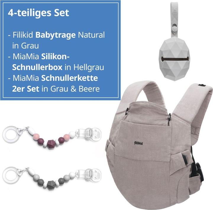 Actual product image Fillikid Baby carriers & slings Baby carrier Natural from 3.5 -20 kg