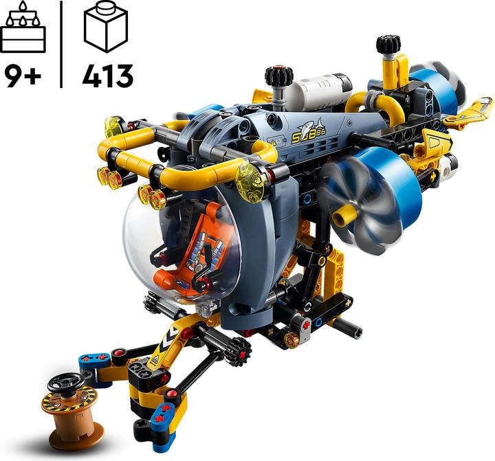 Image du produit LEGO Tiefseeforscher U-Boot (42201, LEGO Technic)