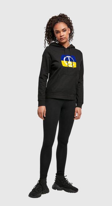 Immagine prodotto Merchcode Felpa con cappuccio da donna Peace - Flag Peace Basic - 161635 (XL)