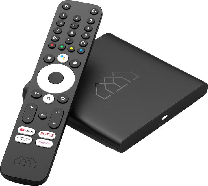 Actual product image Xoro Homatics BoxQ S, UHD, Android 11, incl. DVB-S dongle (Android 11)