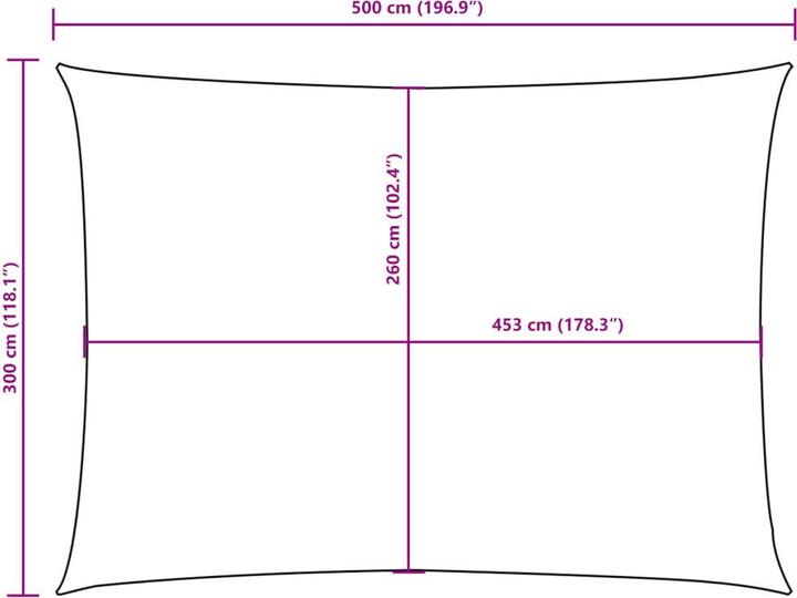 Produktbild VidaXL Nezhatok (300 x 500 cm)