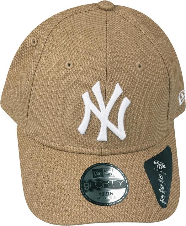 Produktbild New Era Kinder Cap - DIAMOND 9FORTY NY Yankees khaki - Child (52, 53, 54)