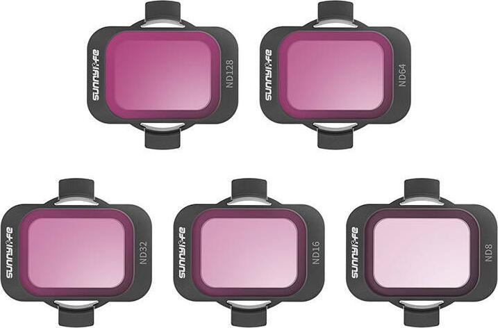 Sunnylife Set of 5 Filters ND 8/16/32/64/128 for DJI Avata 2 (Drohnen Filter, DJI Avata 2)