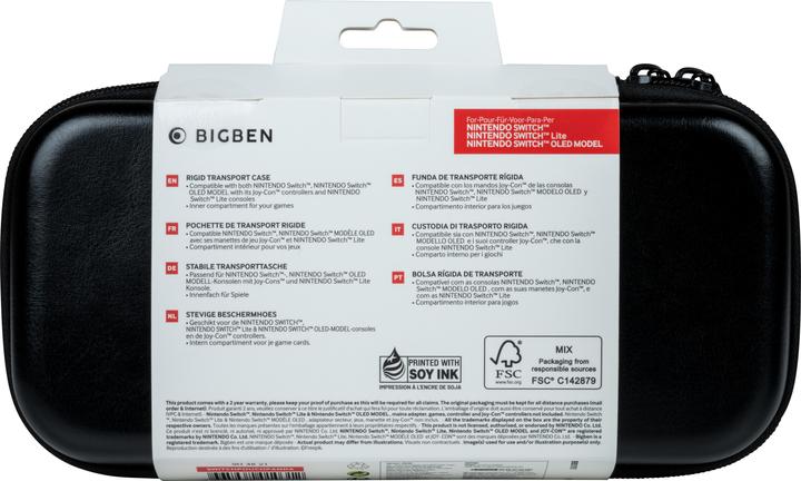 Actual product image Bigben Case - Panda Design (Switch Lite, Switch OLED, Switch)