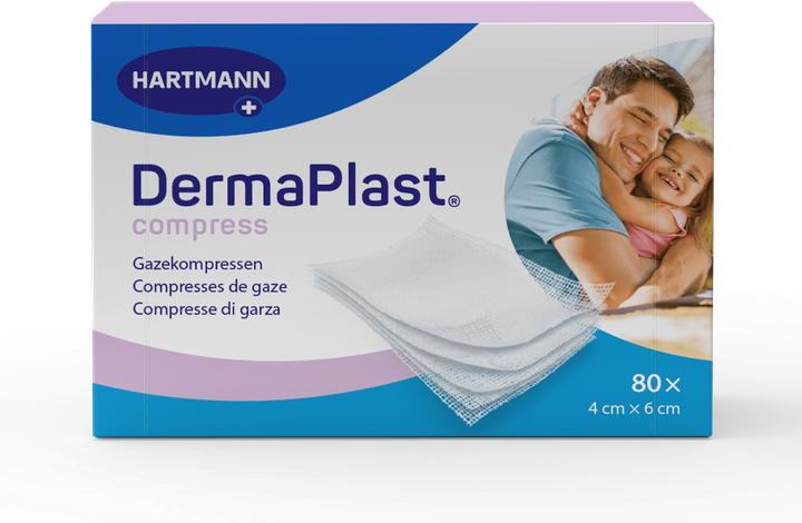 Image du produit DermaPlast Compress 4x6cm 80 pcs