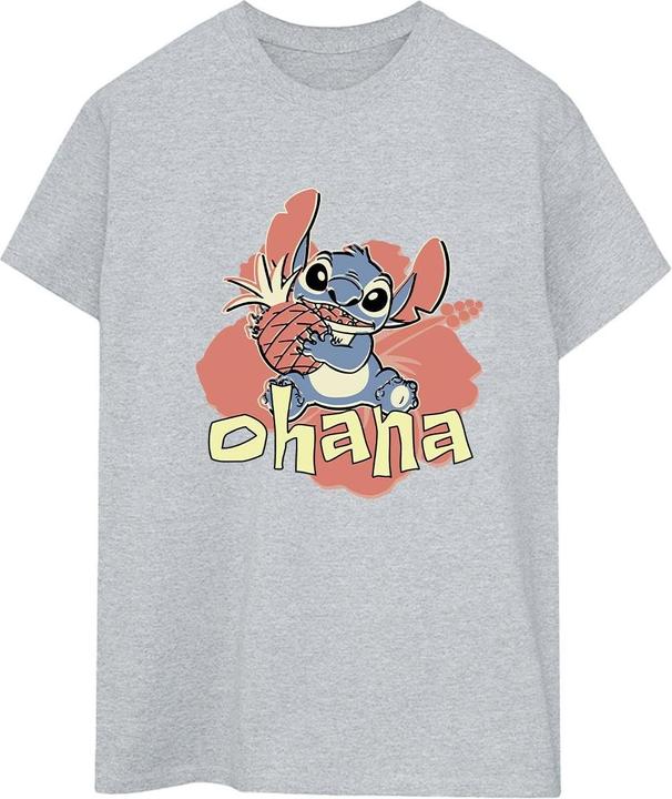 Disney Lilo And Stitch Ohana Pineapple TShirt (L)