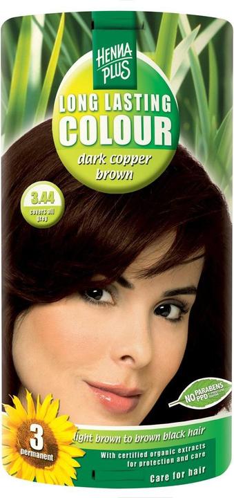 Hennaplus Long Lasting Colour (3.44 Dunkles Kupferbraun)