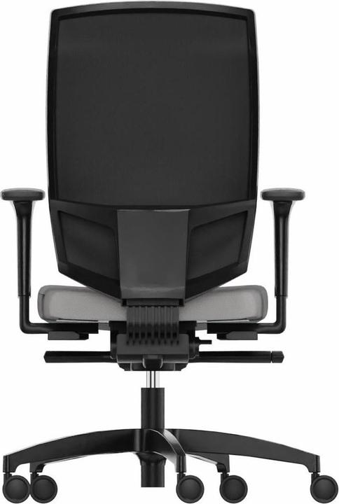 Produktbild Dauphin Bürostuhl ST 6755 mit Netzrücken, Schwarz/Weiss