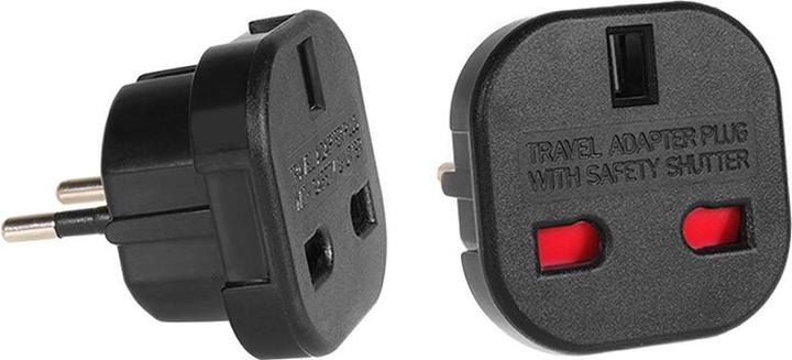 Actual product image Maclean Adapter UK to EU