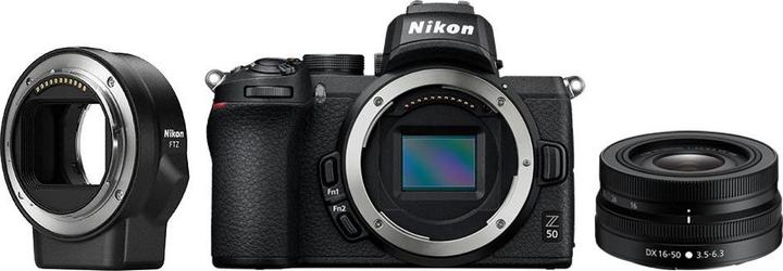 Actual product image Nikon Z 50 Kit (16 - 50 mm, 20.90 Mpx, APS-C / DX)