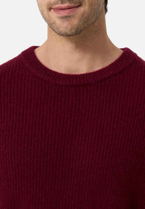 Immagine prodotto Cash-Mere Grobgestrickter Wolle Kaschmir Rundhals Pullover (XL)