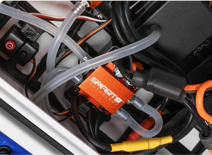 Image du produit ProBoat Sonicwake V2 36" Self-Righting Bateau de course Brushless Deep-V RTR Blanc/Bleu