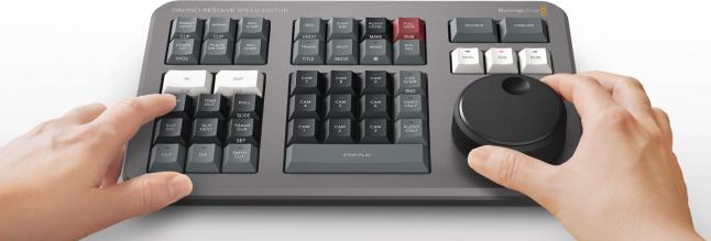 Actual product image Blackmagic DaVinci Resolve Speed Editor (Eng. Int., Cable)