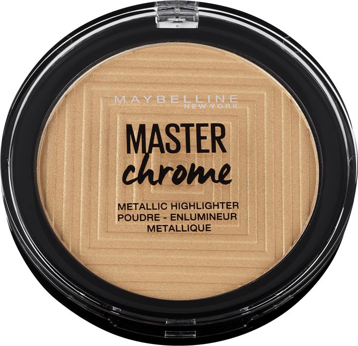 Maybelline New York Master Chrome (100 Molten Gold, Highlighter, 9 g)