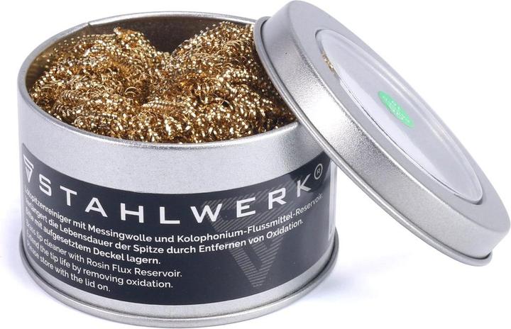 Produktbild Stahlwerk Lötzubehör Set mit Lötkolbenspitzen-Reiniger, Lötpaste & Lötpaste (Lötkolben)