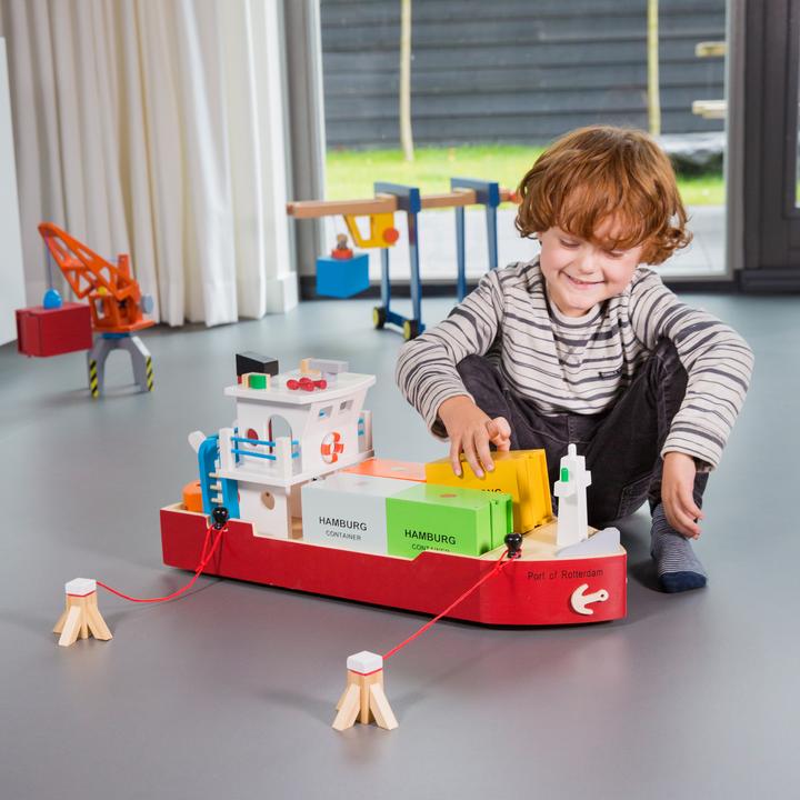 Produktbild New Classic Toys Containerschiff