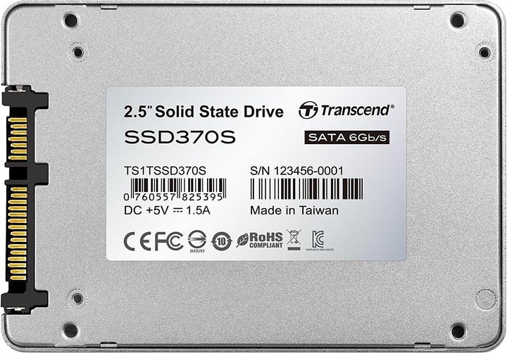 Image du produit Transcend 370s (1000 Go, 2.5")