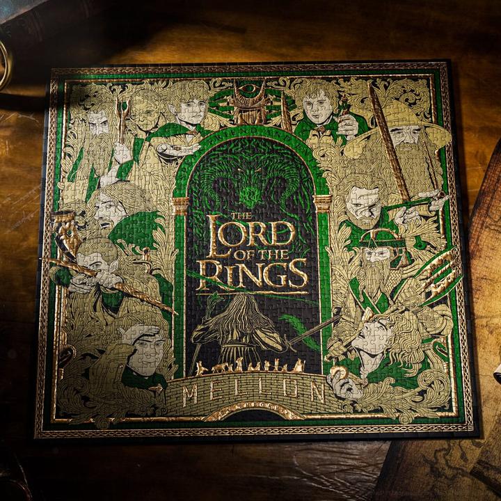 Actual product image Theory11 Herr der Ringe Multi-Dimensionales Puzzle (1000 Teile) (1000 pieces)
