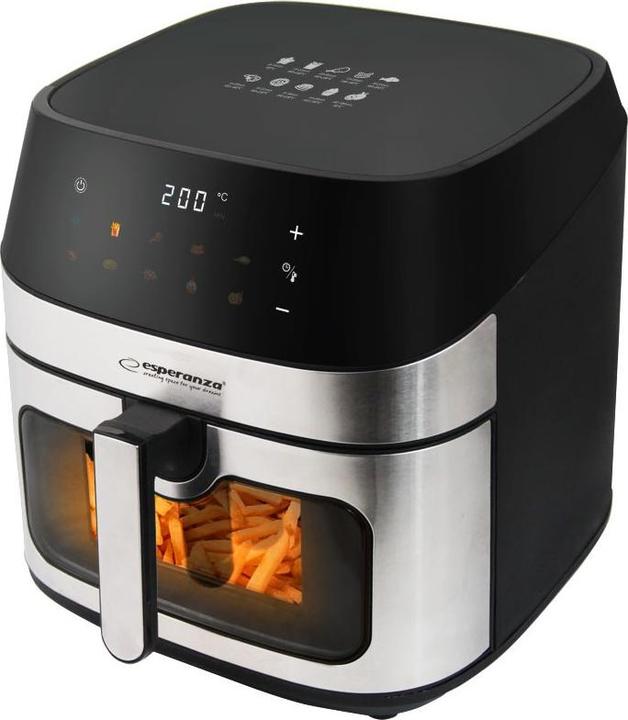 Produktbild Esperanza EKA005 Fettfreie Friteuse 8L 1600W Inox