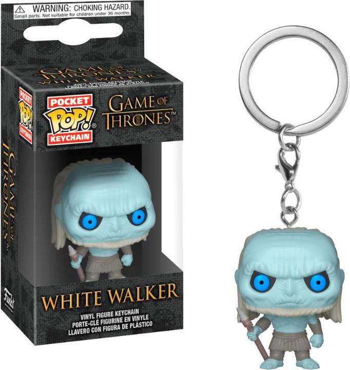 Funko Portachiavi Pop! Trono di Spade : White Walker