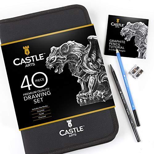 Produktbild Castle Arts 40 Bleistifte fürs Zeichnen