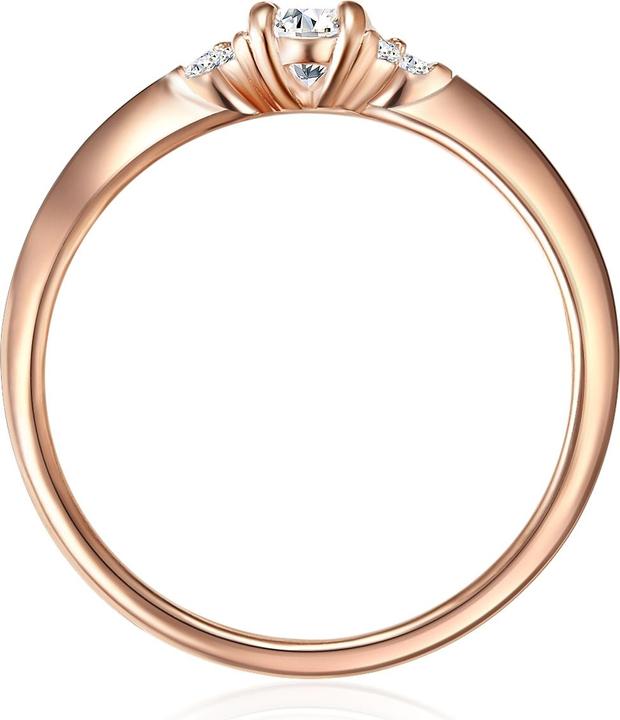 Produktbild Trilani Damen Sterling Silber Zirkonia roségold - 11198 (54, 925 Silber)