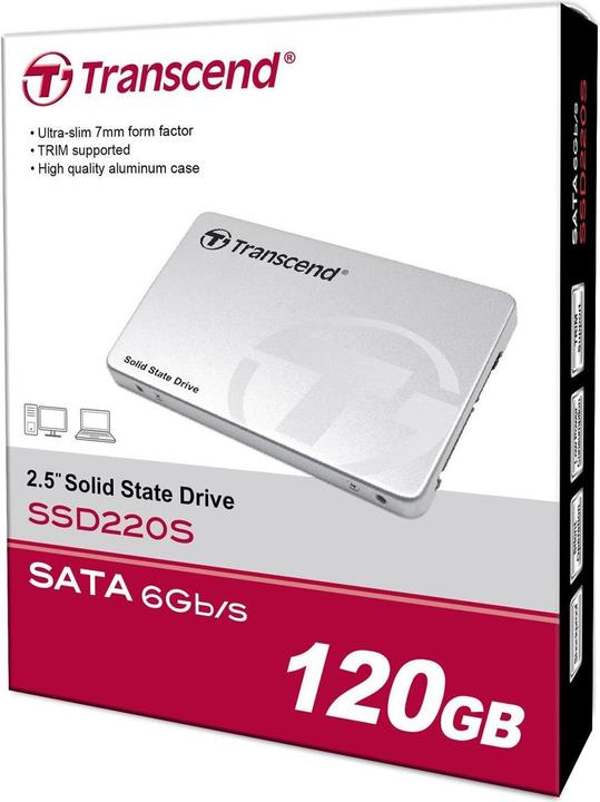 Produktbild Transcend 220s (120 GB, 2.5")