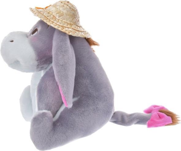 Actual product image Disney Eeyore soft toy with straw hat (20 cm)
