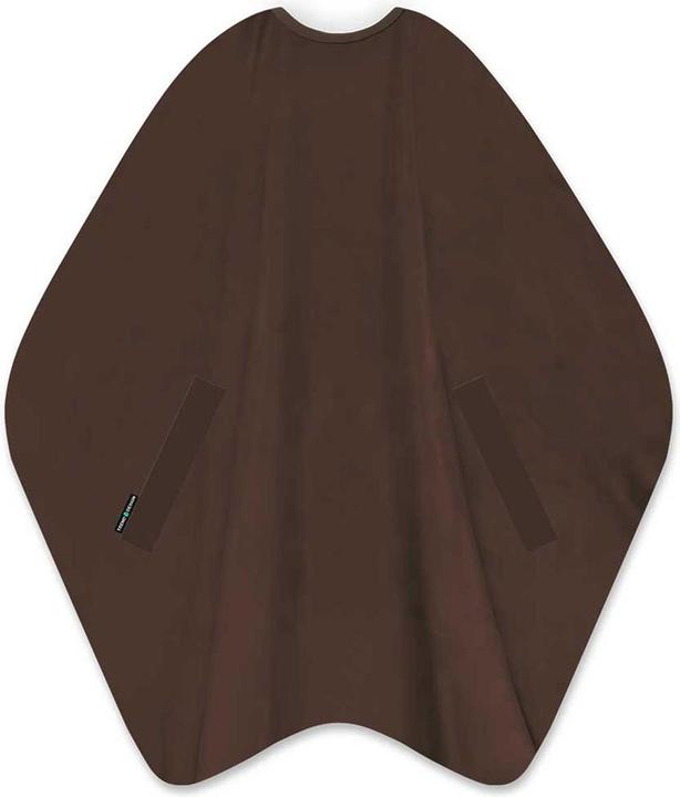 Trend-Design T.D. Nano Air uni braun Schneideumhang 135x150 cm 100% Polyester