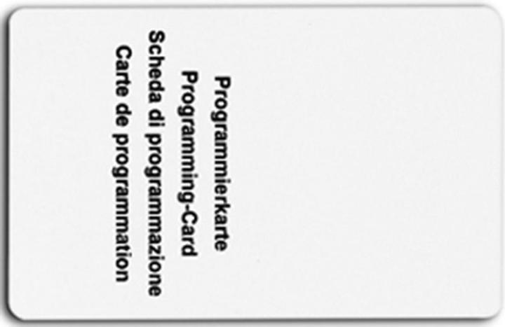 PS Programmierkarte Solo Mifare