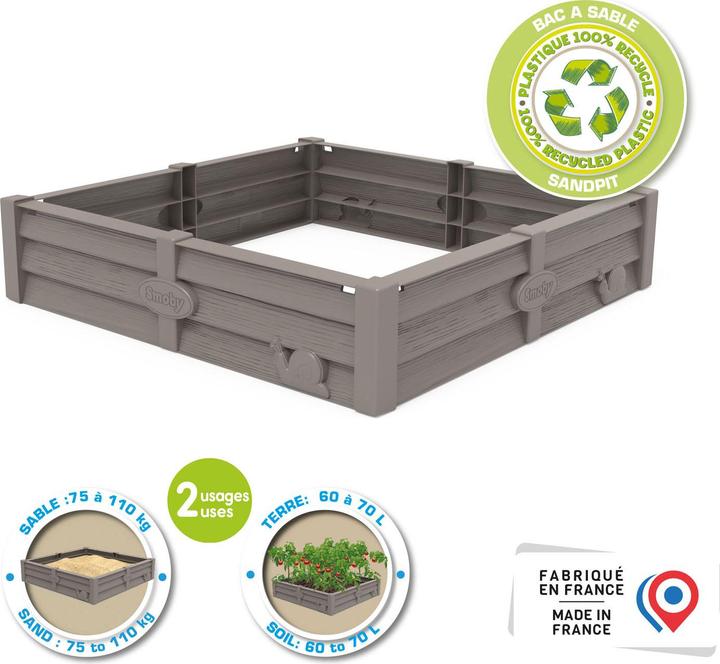 Actual product image Smoby 2-in-1 Square Garden