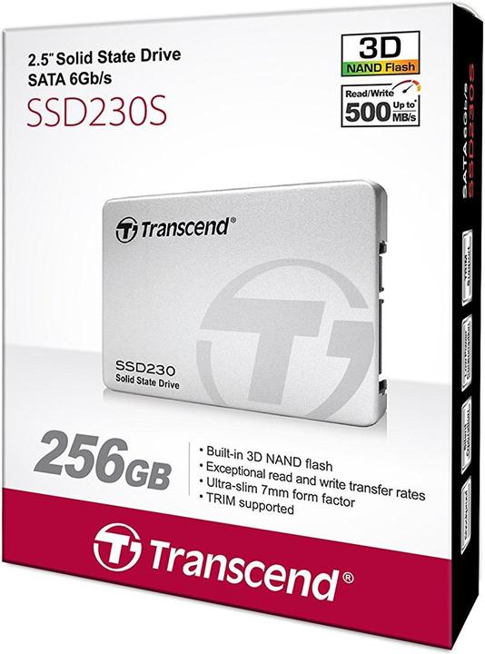 Actual product image Transcend Ssd230s (256 GB, 2.5")