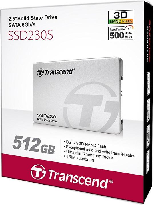 Produktbild Transcend Ssd230s (512 GB, 2.5")
