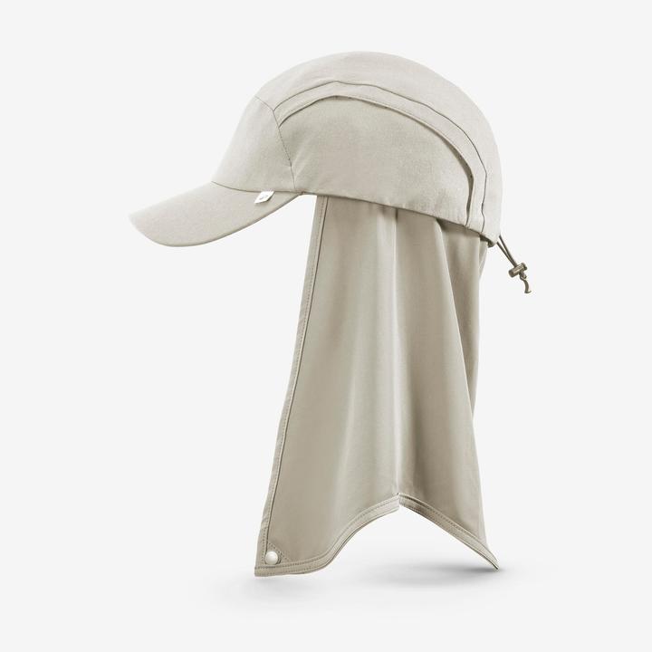 Actual product image Forclaz Schirmmütze Wandern - MT900 Light beige