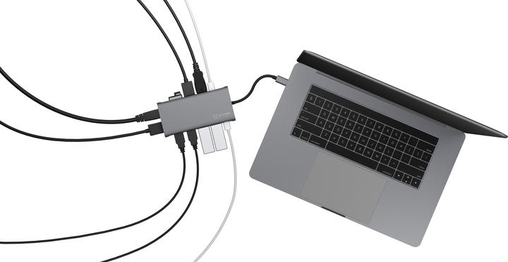 Productafbeelding Icy Box IB-DK4050-CPD (USB-C, 12 Havens)