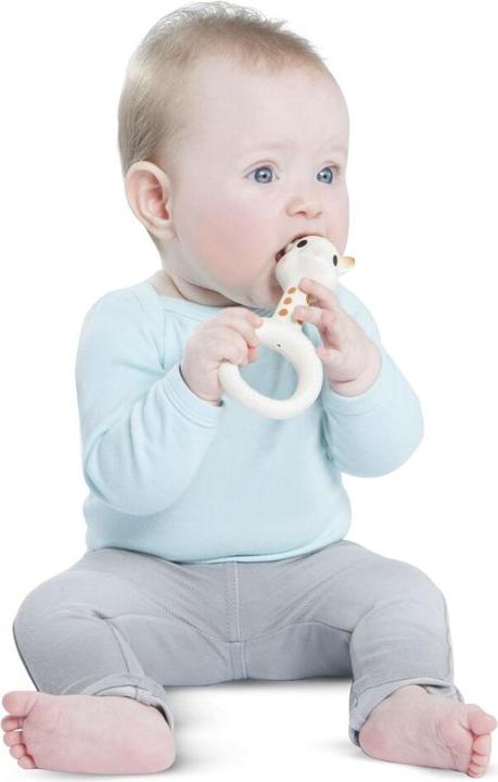Actual product image Vulli Sophie la girafe teething ring