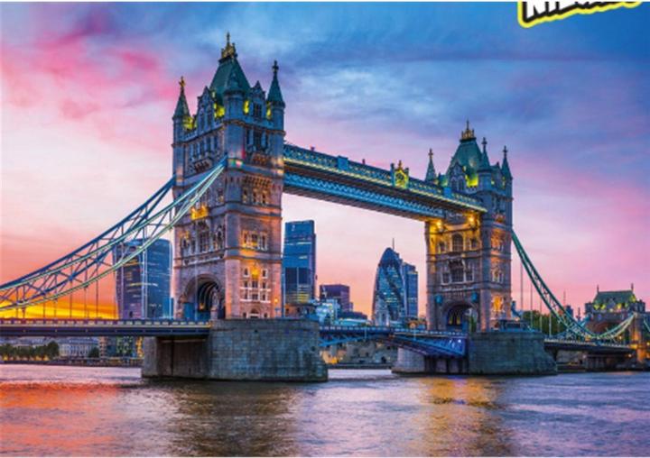 Produktbild Clementoni Puzzle Tower Bridge Sunset (1500 Teile)