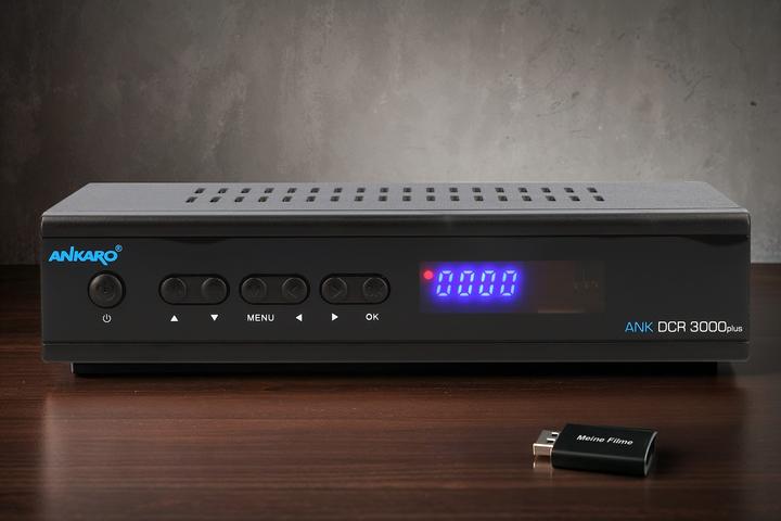 Immagine prodotto Ankaro Ricevitore DVB-C HDTV DCR 3000plus PVR (DVB-C, Slot CI+)