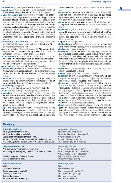 Produktbild Wörterbuch Studienausgabe Plus Englisch (Englisch, Deutsch, 2021)