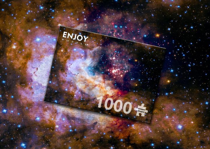Actual product image Enjoy Puzzle ENJOY-1473 - Star Cluster in the Milky Way Galaxy, Jigsaw Puzzle, 1000 pieces (1000 pieces)