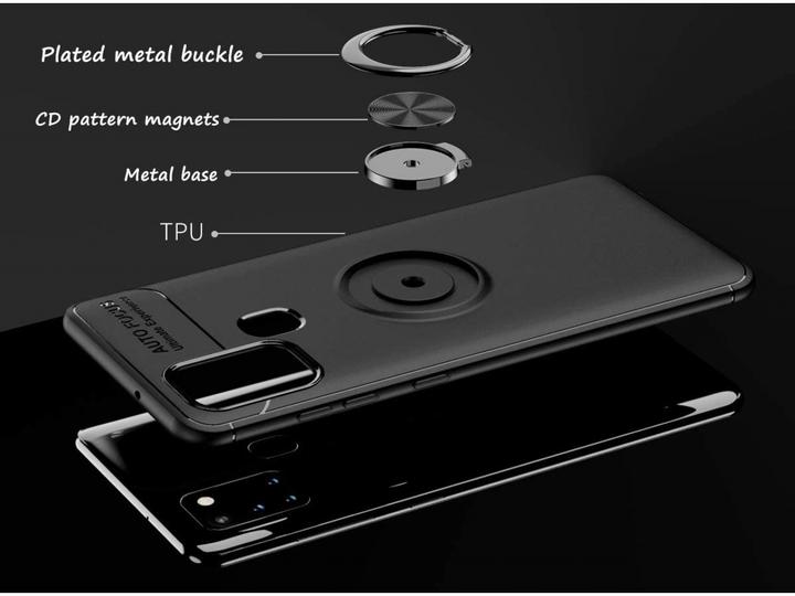 Actual product image Screenguard RingCase 360 Degree Samsung Galaxy A21s Cover (Samsung Galaxy A21s)