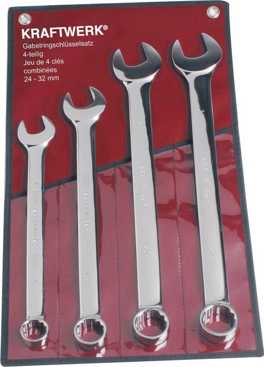 Actual product image Kraftwerk Combination wrench set (24 mm, 27 mm, 30 mm, 32 mm)