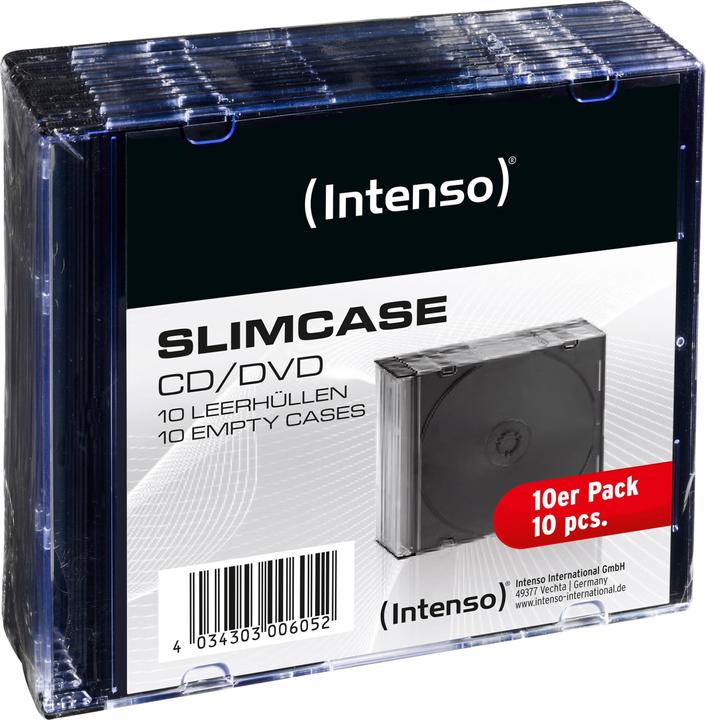 Intenso Container CD storage (pack of 10) (CDs, Record player)