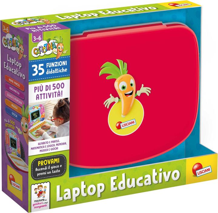 Actual product image Lisciani Carrot Laptop Educational