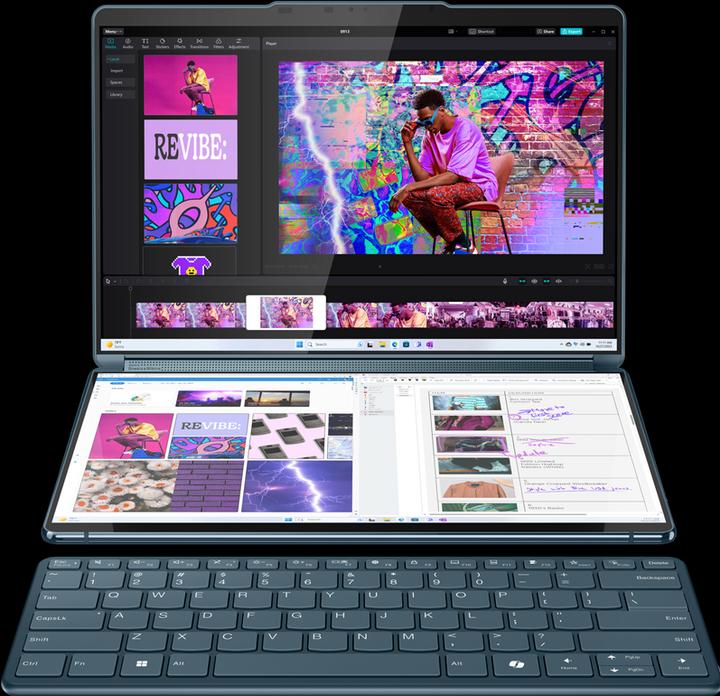 Produktbild Lenovo YogaBook 9 (13.30", Intel Core Ultra 7 155U, 16 GB, 1000 GB, DE)