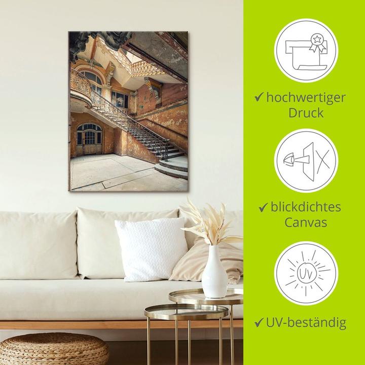 Produktbild Artland Lost Places Verlassene Orte Treppenhaus U4YC (45 x 60 cm)
