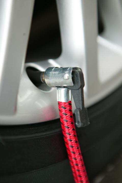 Actual product image Cartrend Foot pump