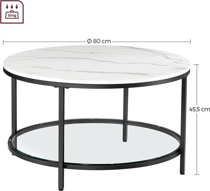 Actual product image Vasagle Margot (80 x 80 x 45 cm)