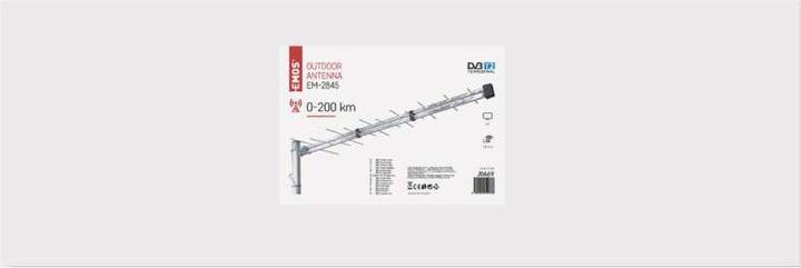 Productafbeelding Emos Buitenantenne EM-2845, PROFI, 0-200 km, DVB-T2, LTE/4G filter (DVB-T / -T2)